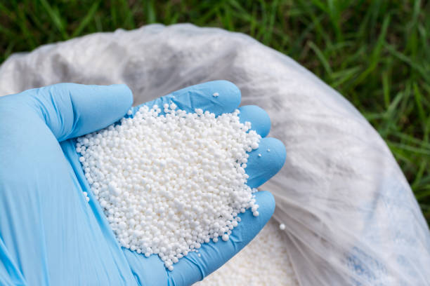 Big bag with chemical NPK fertilizer for plants
